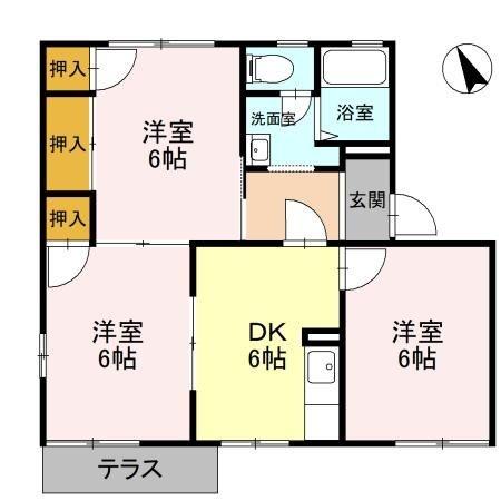 ライフタウニーＡ街区　5号棟