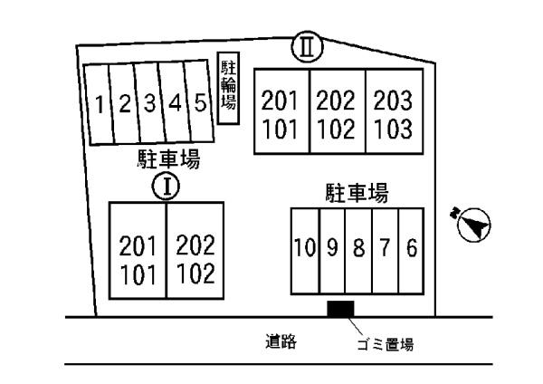 南埼玉郡宮代町字中島のアパート