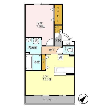 リビングタウン北越谷　Ｂ