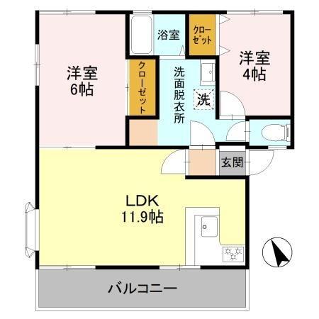 ライフタウニーＣ街区　２号棟