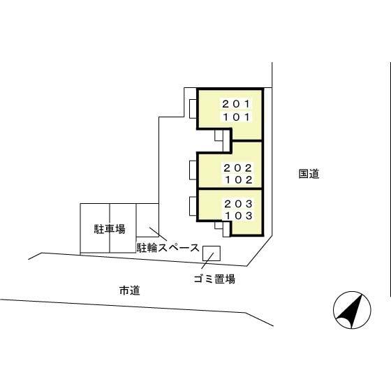 メゾンＨＯＫＵＳＨＩＮ　２
