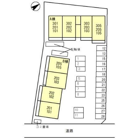 大枝Ｄ－ＲＯＯＭ　Ａ棟