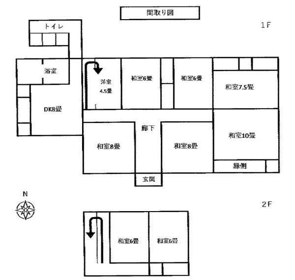 一戸町楢山似平 貸倉庫(間取り)