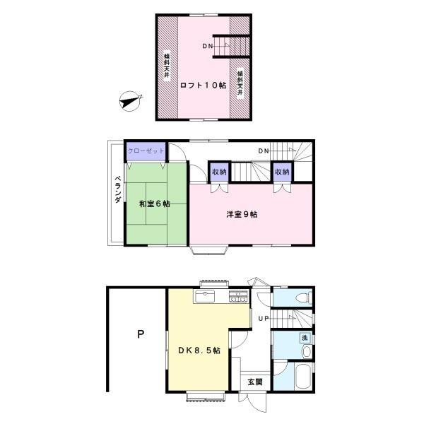 東伊興2丁目貸家