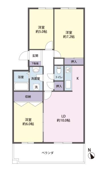パシフィック我孫子グリーンタウン18号棟
