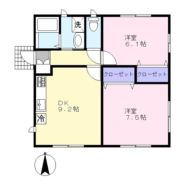 中村原貸家　　Ａ
