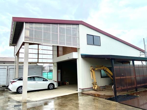 越谷市大字増森の倉庫