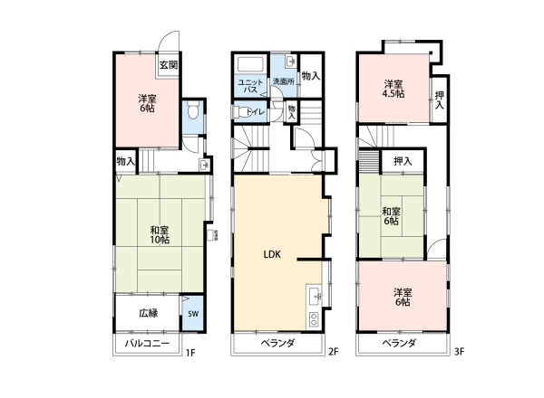 (仮　谷塚366　18戸建て