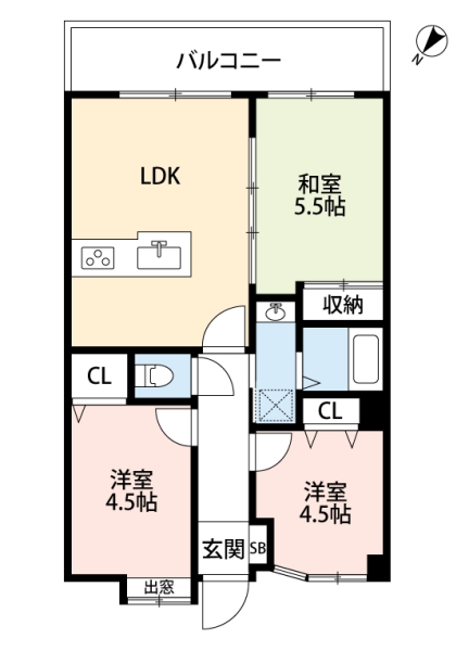 ライオンズマンション北越谷桜堤通り