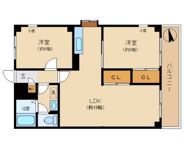 メゾンフルール(間取り)