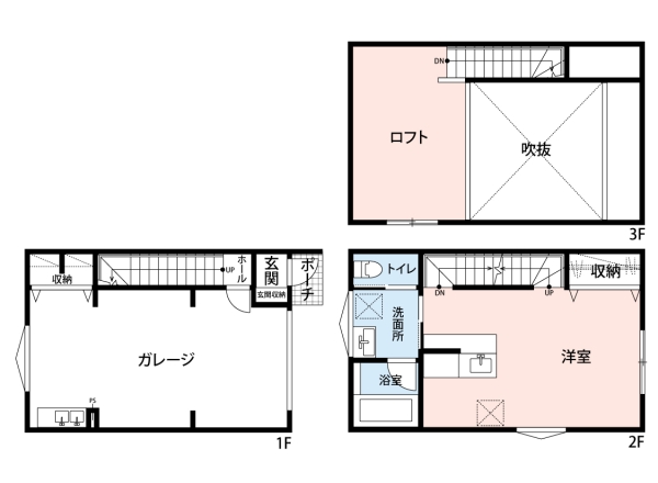 東大沢3丁目ガレージハウス