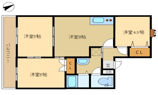 アペレイト赤山I