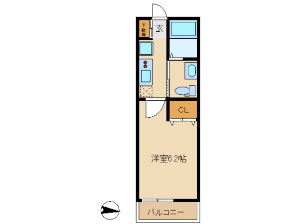 ウエストハイムL・T6丁目