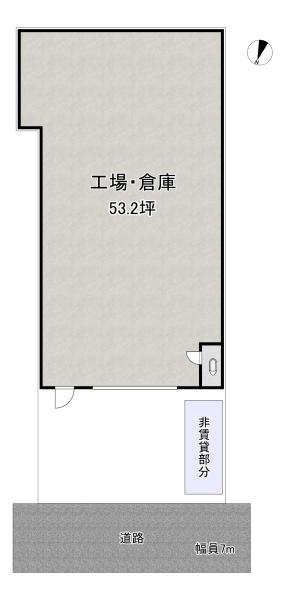 中青木2丁目工場倉庫