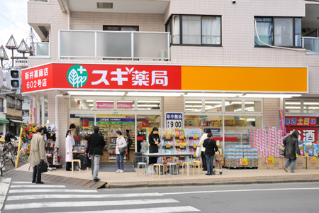 川口市中青木2丁目の工場(スギ薬局中青木店)