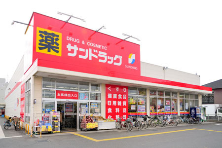 川口市中青木2丁目の工場(サンドラッグ川口青木店)