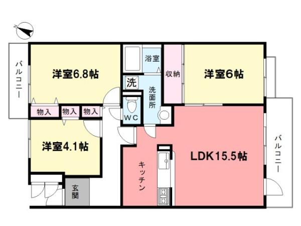 カリフール今川１号棟