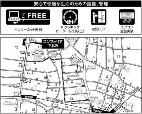 コンフォリア下北沢　6F