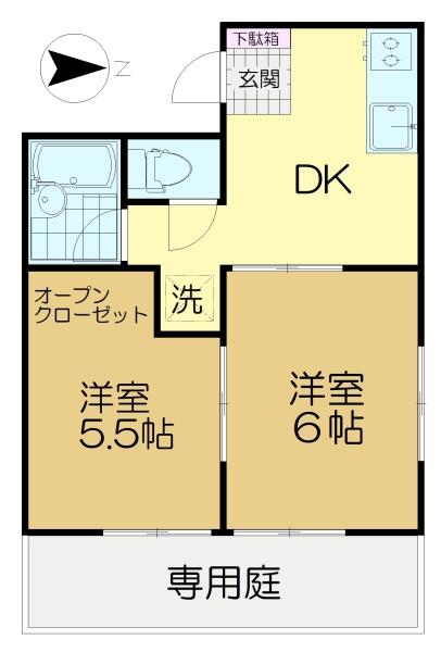 世田谷区羽根木１丁目のアパート