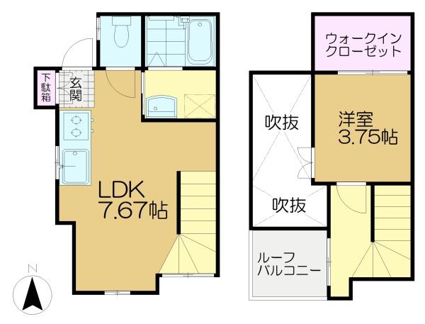 世田谷区松原５丁目のアパート