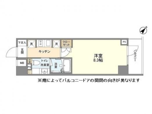 YSレジデンス代田橋　4F