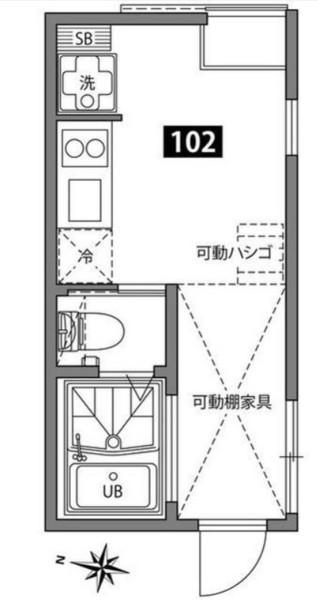 グランエッグス桜上水Ａ　1F