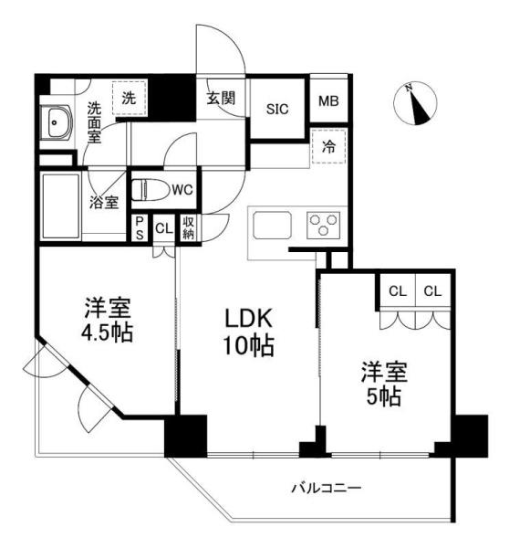 クレストコート世田谷松原　6F