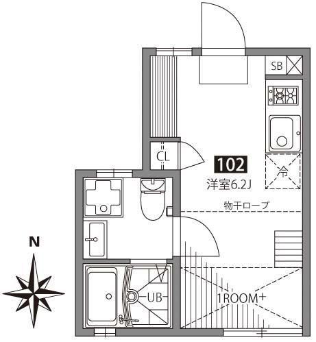 ソシガヤテラスS1F