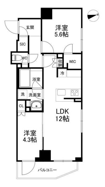 クレストコート世田谷松原　4F