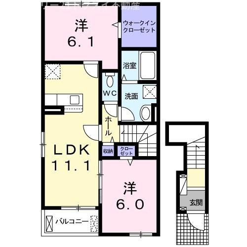 佐倉市江原台２丁目のアパート