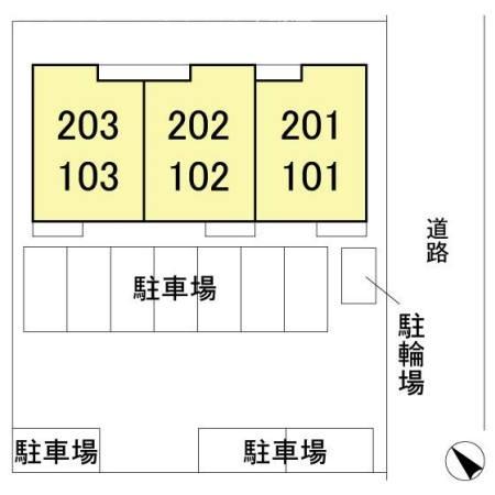 四街道市もねの里２丁目のアパート
