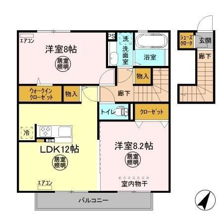 佐倉市王子台６丁目のアパート