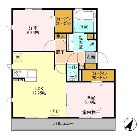 佐倉市王子台６丁目のアパート
