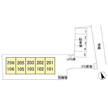 印旛郡酒々井町上岩橋のアパート