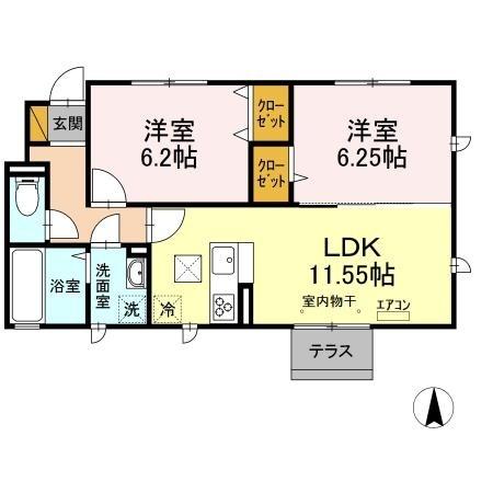 佐倉市寺崎北４丁目のアパート
