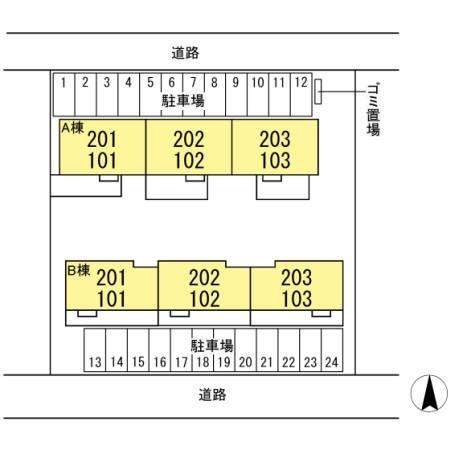佐倉市寺崎北４丁目のアパート