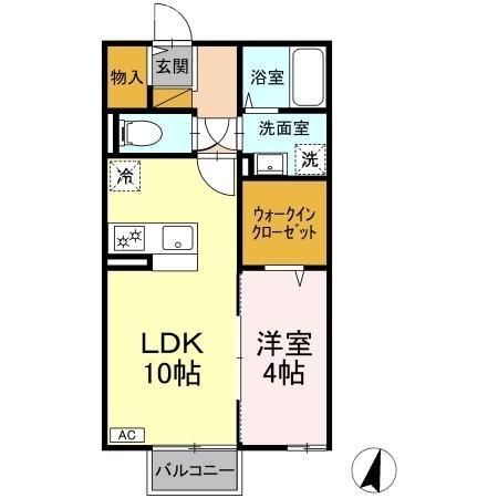 印旛郡酒々井町柏木のアパート