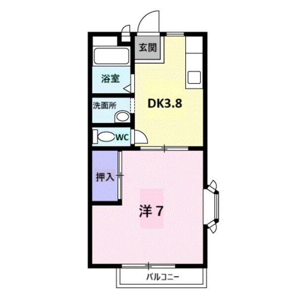 佐倉市大崎台３丁目のアパート