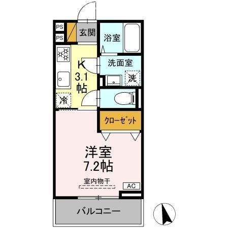 佐倉市上座のアパート