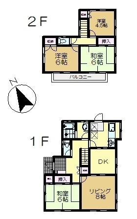 江原台１丁目貸家