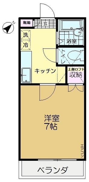 アネックス中台(間取り)