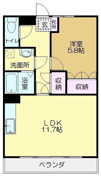 四街道市栗山のアパート