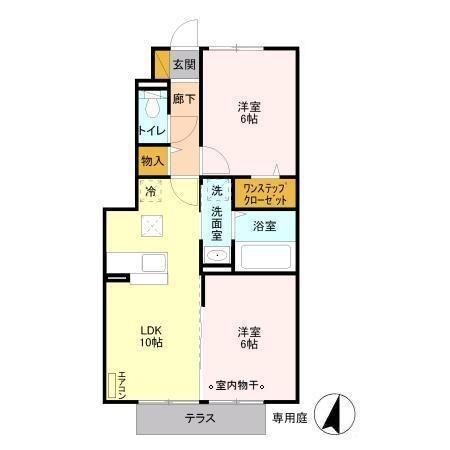 佐倉市六崎のアパート