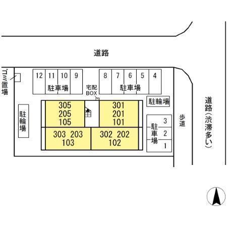 佐倉市寺崎北６丁目のアパート