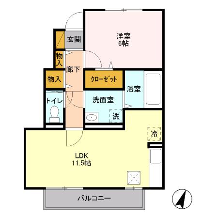 佐倉市上座のアパート