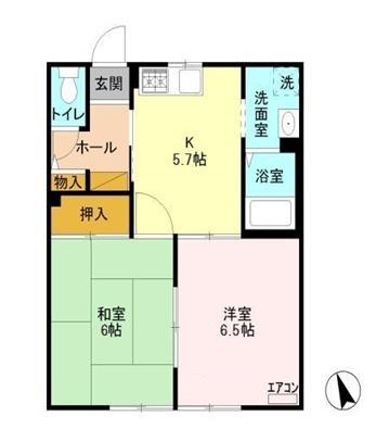 佐倉市城のアパート