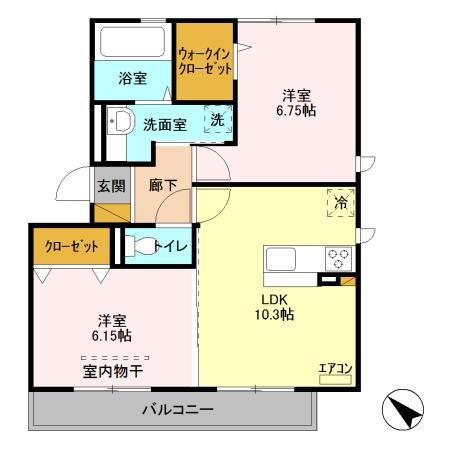 佐倉市王子台４丁目のアパート