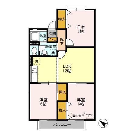 佐倉市上座のアパート