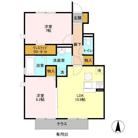 佐倉市寺崎北１丁目のアパート