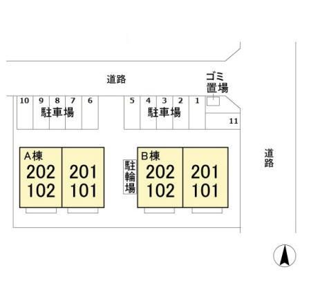 佐倉市寺崎北１丁目のアパート